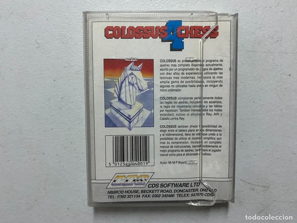 Videojuegos y consolas: COLOSSUS CHESS 4 - VIDEOJUEGO COMMODORE 64 - C-64 - Foto 2