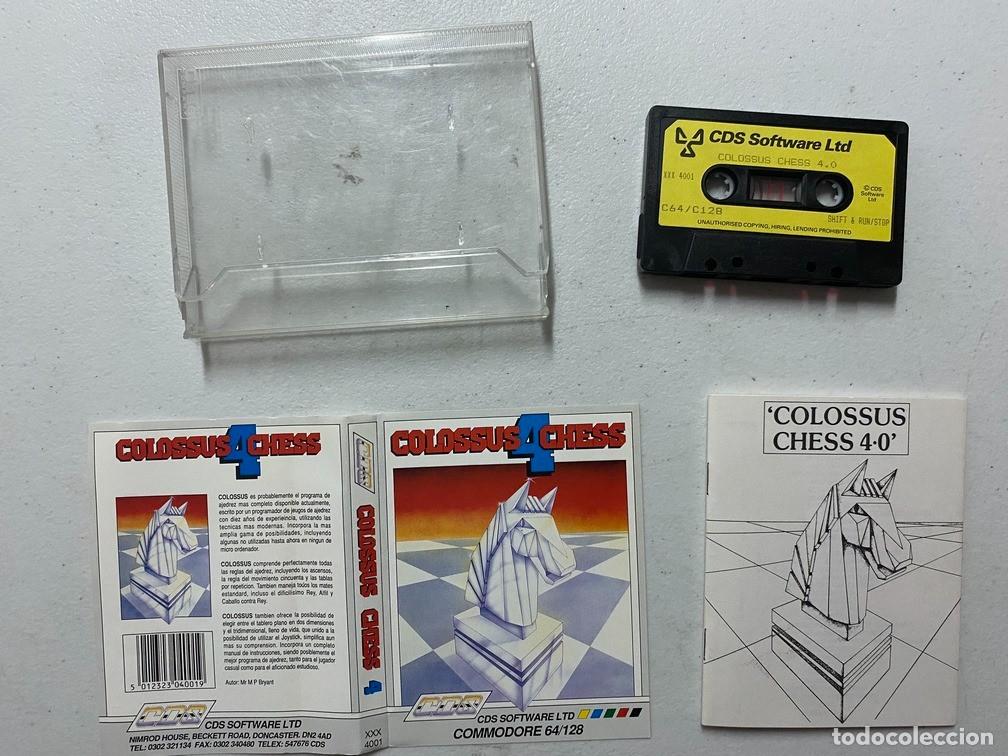 Videojuegos y consolas: COLOSSUS CHESS 4 - VIDEOJUEGO COMMODORE 64 - C-64 - Foto 3