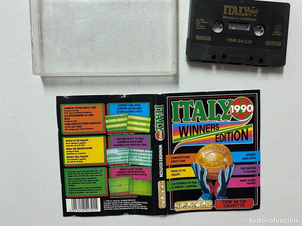 Videojuegos y consolas: ITALY 90 - VIDEOJUEGO COMMODORE 64 - C-64 - Foto 3