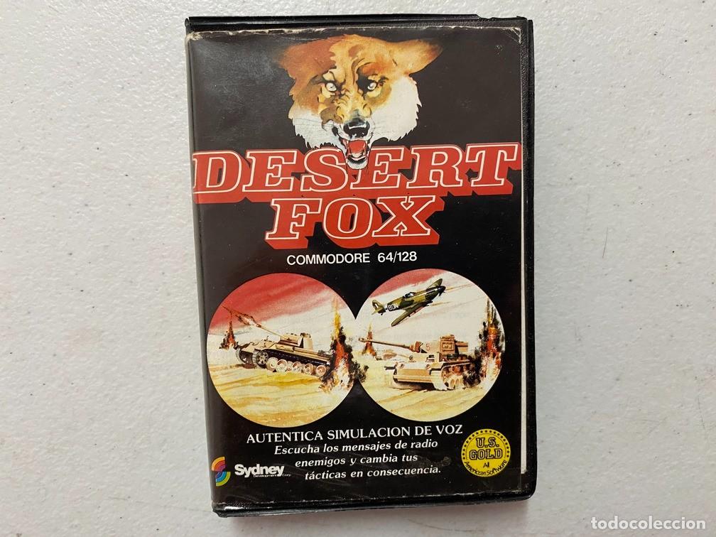 Videojuegos y consolas: DESERT FOX - VIDEOJUEGO COMMODORE 64 - C-64 - Foto 1