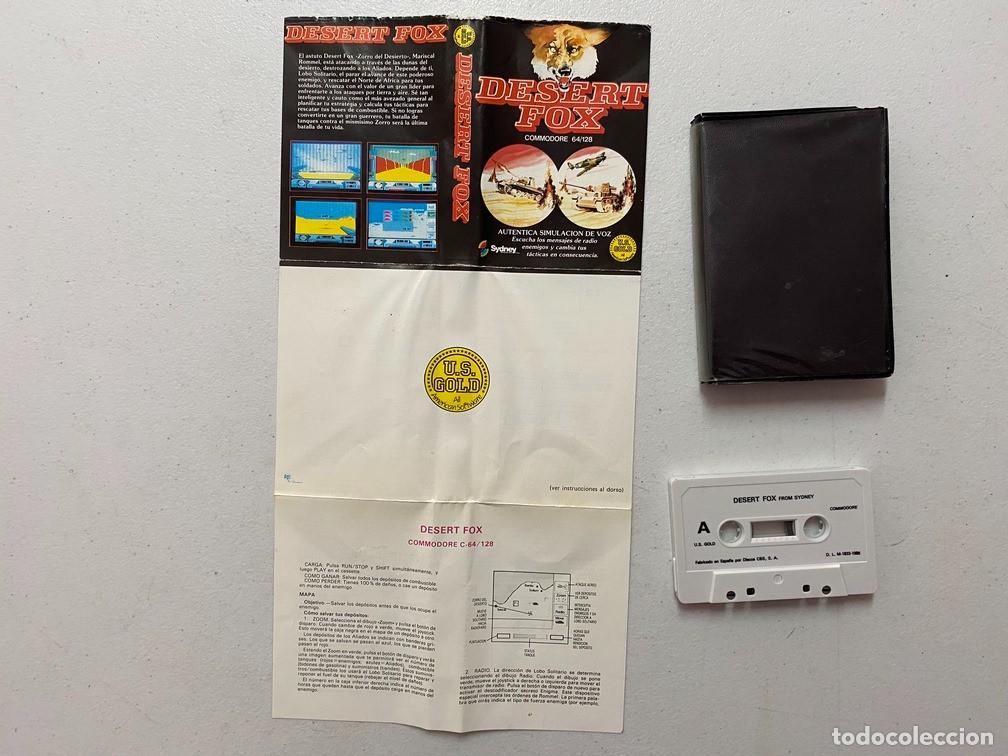 Videojuegos y consolas: DESERT FOX - VIDEOJUEGO COMMODORE 64 - C-64 - Foto 4