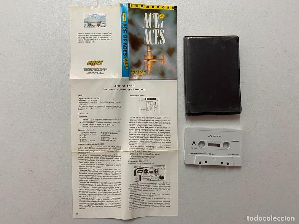 Videojuegos y consolas: ACE OF ACES - VIDEOJUEGO COMMODORE 64 - C-64 - Foto 4