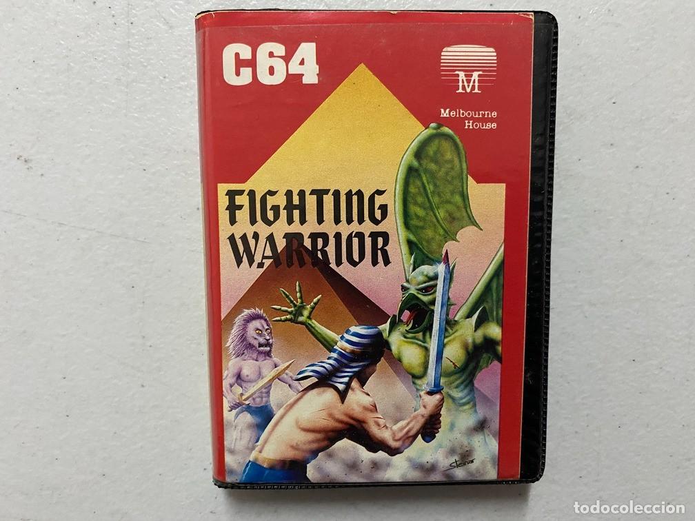 Videojuegos y consolas: FIGHTING WARRIOR - VIDEOJUEGO COMMODORE 64 - C-64 - Foto 1