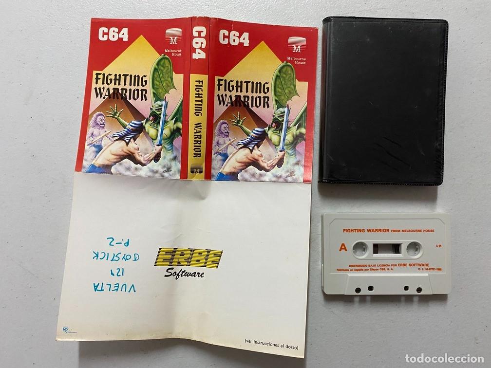 Videojuegos y consolas: FIGHTING WARRIOR - VIDEOJUEGO COMMODORE 64 - C-64 - Foto 5