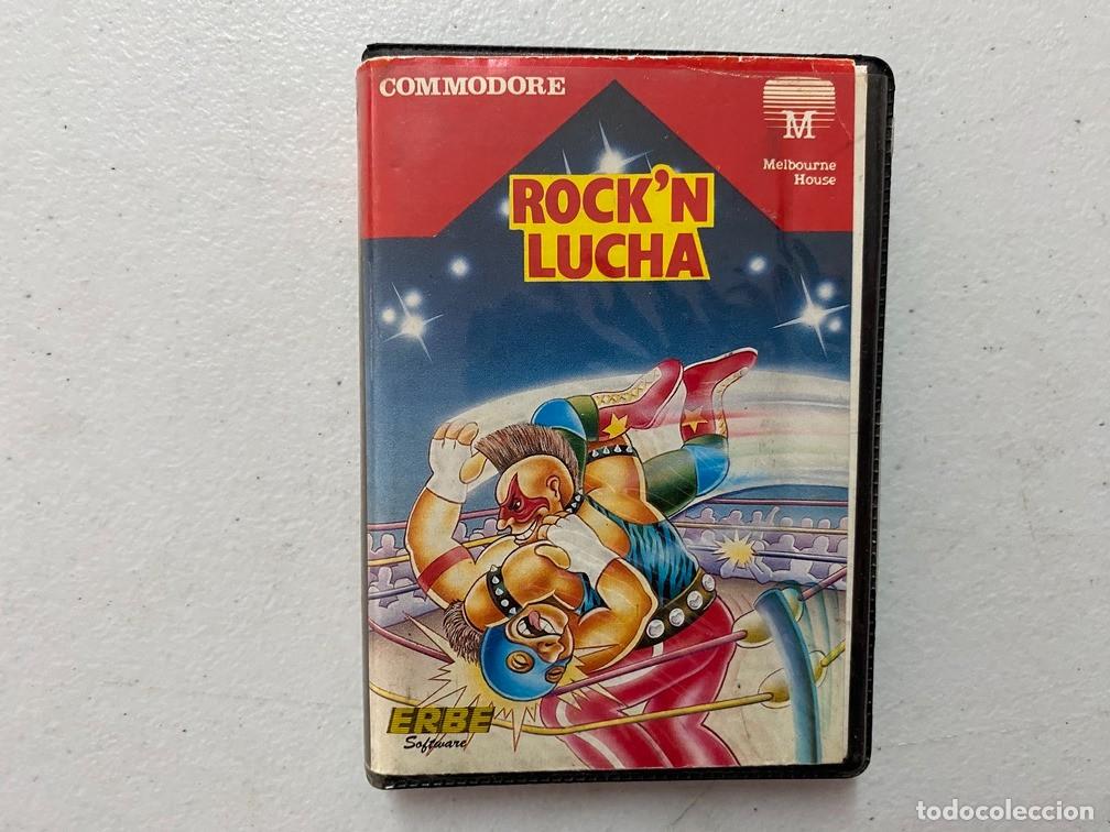 Videojuegos y consolas: ROCKN LUCHA - VIDEOJUEGO COMMODORE 64 - C-64 - Foto 1