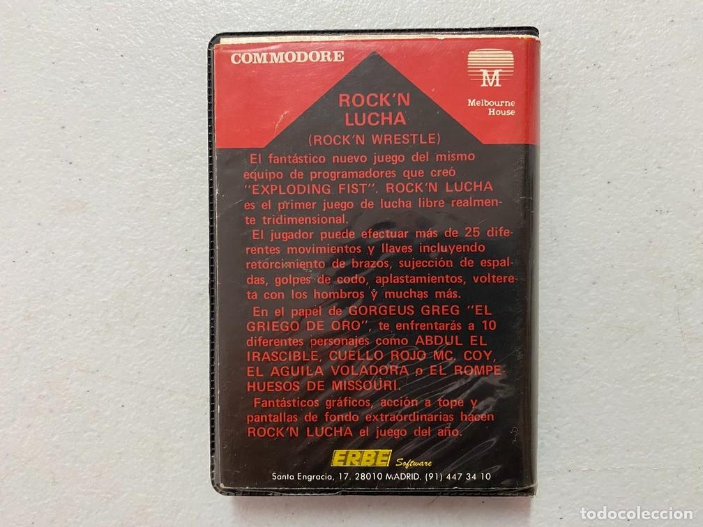 Videojuegos y consolas: ROCKN LUCHA - VIDEOJUEGO COMMODORE 64 - C-64 - Foto 2