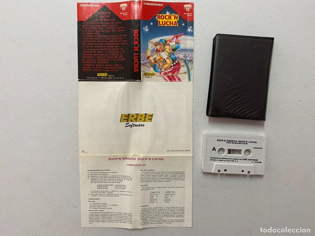 Videojuegos y consolas: ROCKN LUCHA - VIDEOJUEGO COMMODORE 64 - C-64 - Foto 4