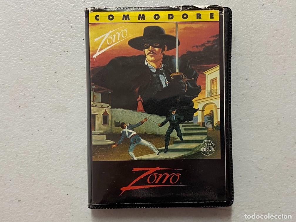 Videojuegos y consolas: ZORRO - VIDEOJUEGO COMMODORE 64 - C-64 - Foto 1