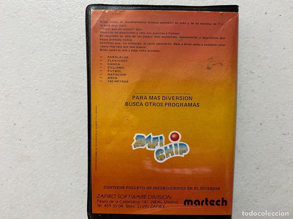 Videojuegos y consolas: BRIAN JACKS SUPERSTAR - VIDEOJUEGO COMMODORE 64 - C-64 - Foto 2