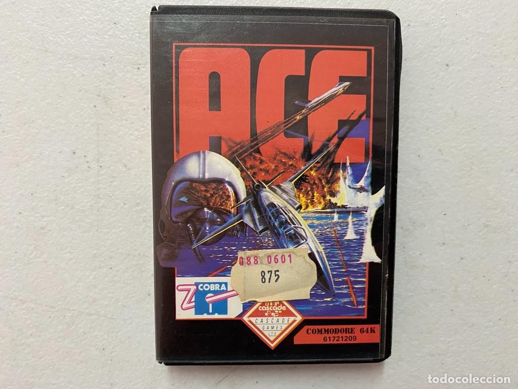 Videojuegos y consolas: ACE - VIDEOJUEGO COMMODORE 64 - C-64 - Foto 1