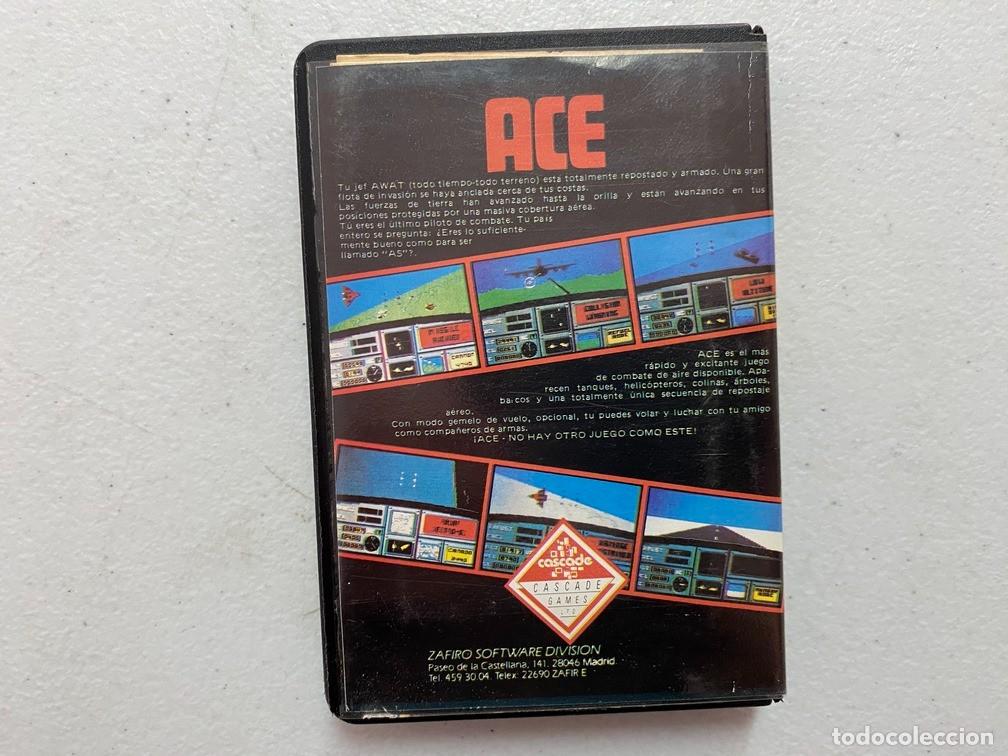 Videojuegos y consolas: ACE - VIDEOJUEGO COMMODORE 64 - C-64 - Foto 2