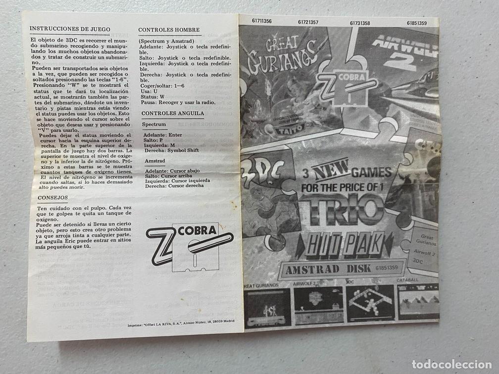 Videojuegos y consolas: TRIO PACK - VIDEOJUEGO COMMODORE 64 - C-64 - Foto 5