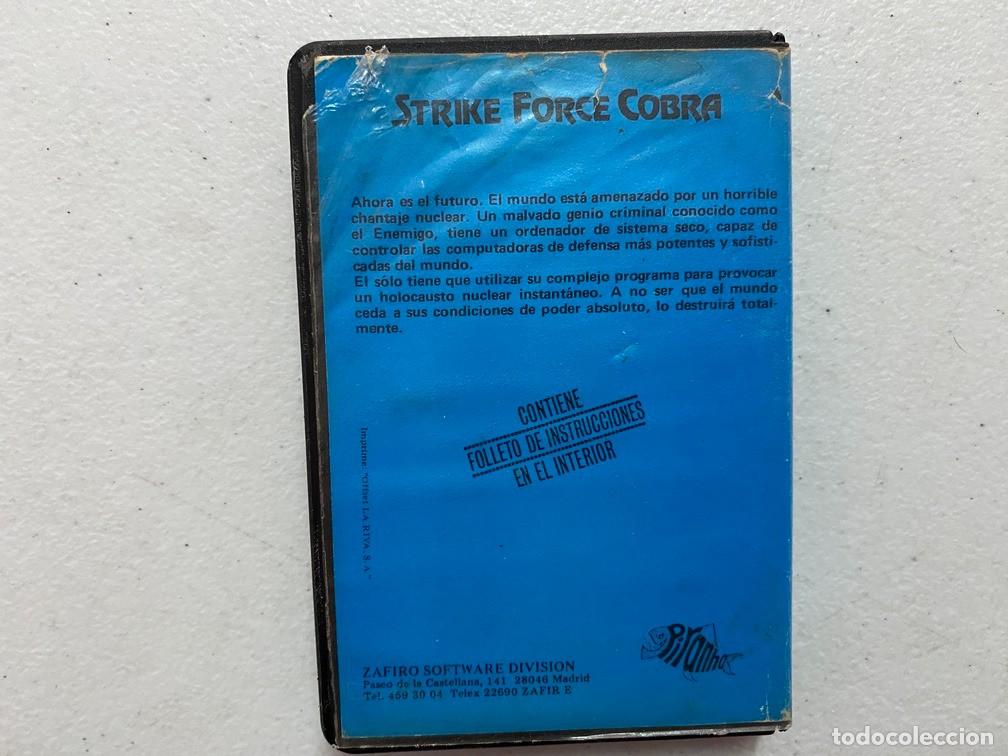 Videojuegos y consolas: STRIKE FORCE COBRA - VIDEOJUEGO COMMODORE 64 - C-64 - Foto 2