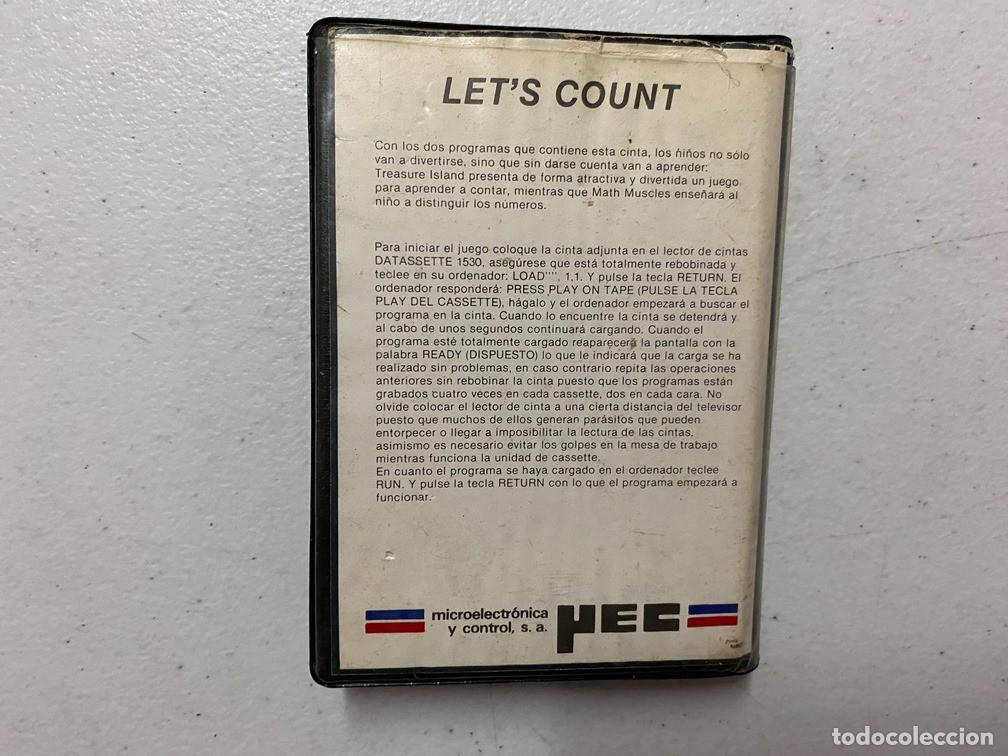 Videojuegos y consolas: LETS COUNT - VIDEOJUEGO COMMODORE 64 - C-64 - Foto 2