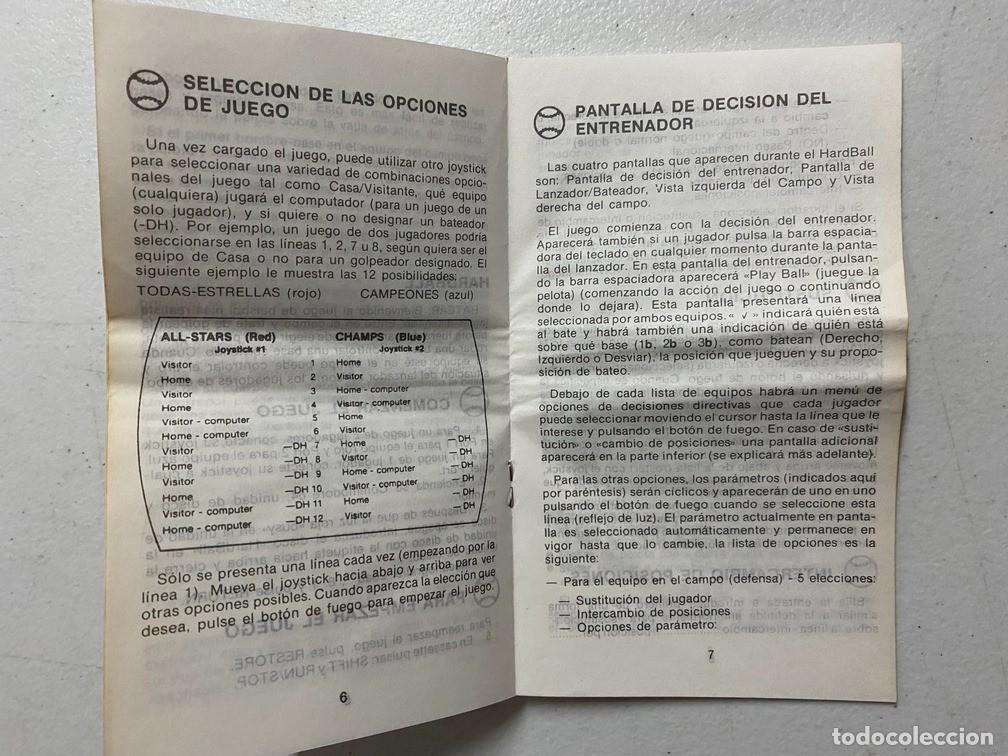 Videojuegos y consolas: HARDBALL - VIDEOJUEGO COMMODORE 64 - C-64 - Foto 6