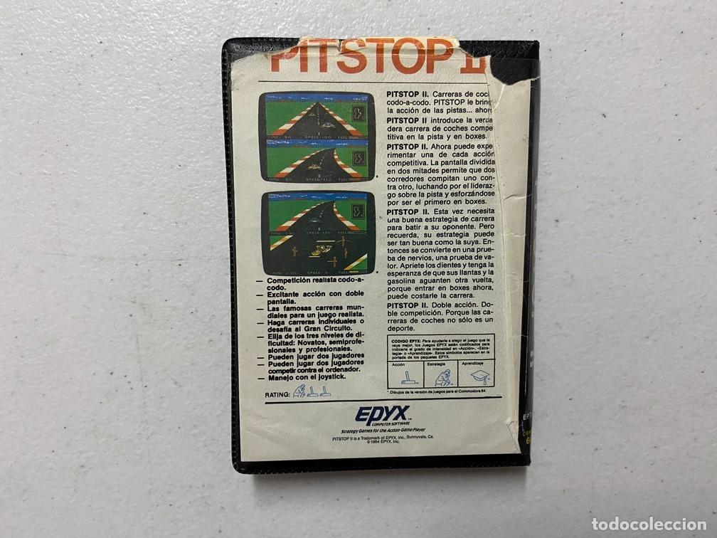 Videojuegos y consolas: PITSTOP II - VIDEOJUEGO COMMODORE 64 - C-64 - Foto 2