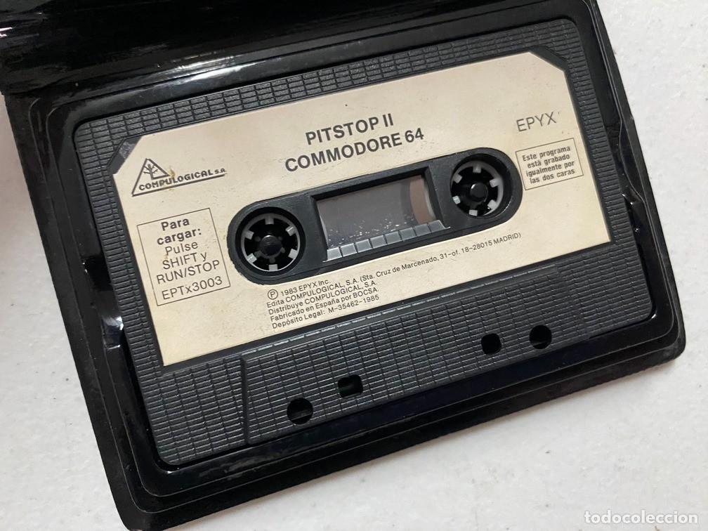 Videojuegos y consolas: PITSTOP II - VIDEOJUEGO COMMODORE 64 - C-64 - Foto 4