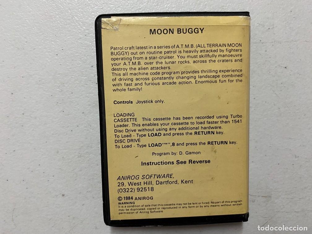 Videojuegos y consolas: MOON BUGGY - VIDEOJUEGO COMMODORE 64 - C-64 - Foto 2