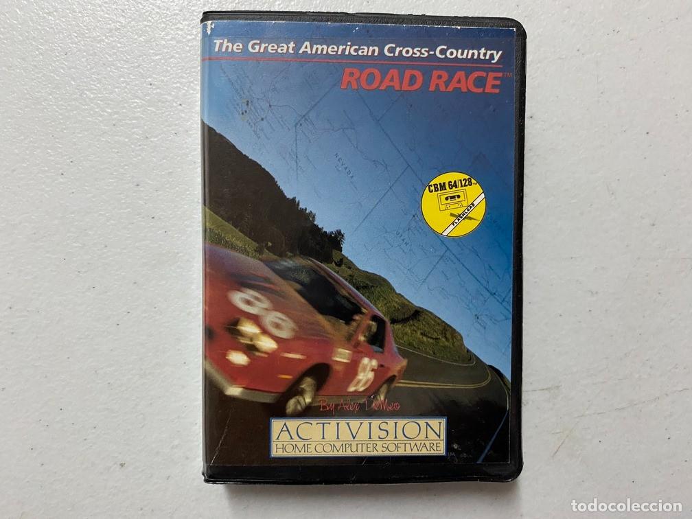 Videojuegos y consolas: ROAD RACE - VIDEOJUEGO COMMODORE 64 - C-64 - Foto 1