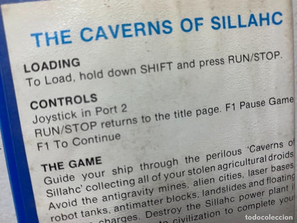 Videojuegos y consolas: CAVERNS OF SILLAHC - VIDEOJUEGO COMMODORE 64 - C-64 - Foto 3