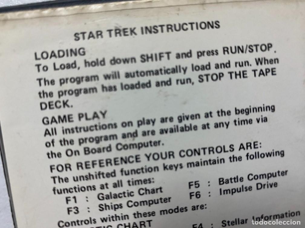 Videojuegos y consolas: STAR TREK - VIDEOJUEGO COMMODORE 64 - C-64 - Foto 3