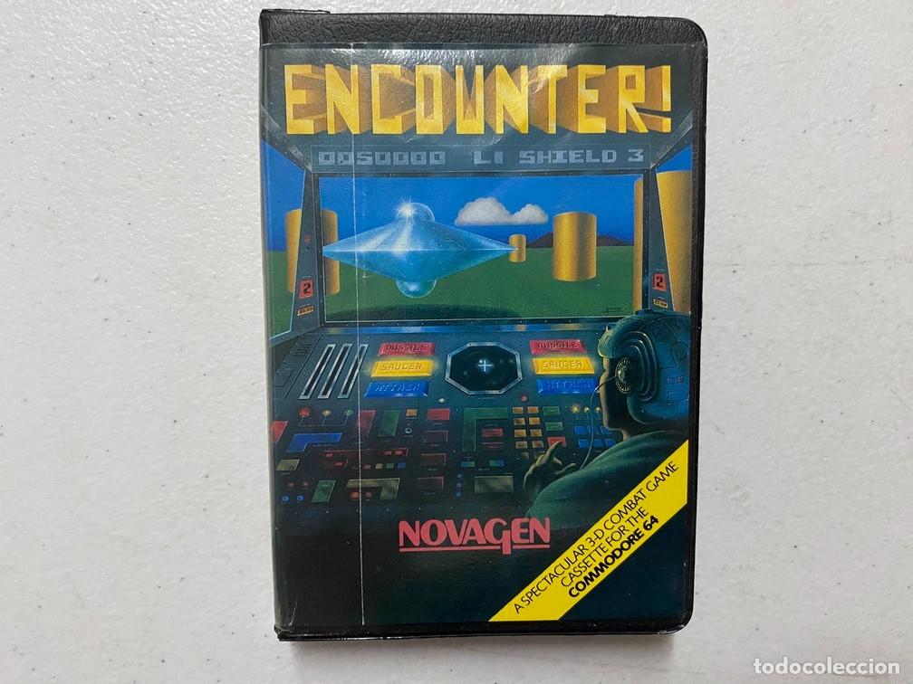 Videojuegos y consolas: ENCOUNTER - VIDEOJUEGO COMMODORE 64 - C-64 - Foto 1