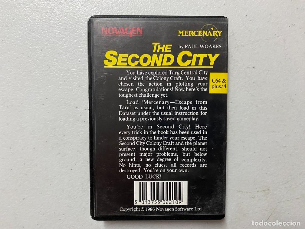 Videojuegos y consolas: THE SECOND CITY - VIDEOJUEGO COMMODORE 64 - C-64 - Foto 2