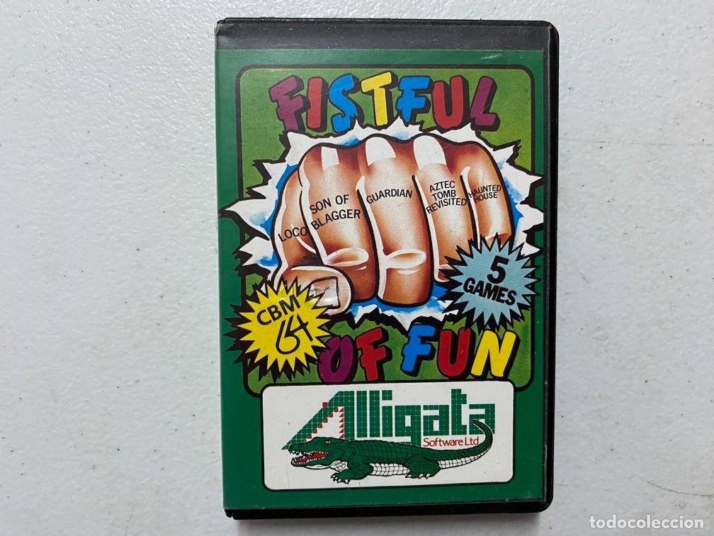 Videojuegos y consolas: FISTFUL OF FUN - VIDEOJUEGO COMMODORE 64 - C-64 - Foto 1