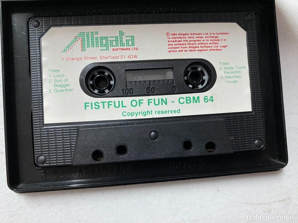Videojuegos y consolas: FISTFUL OF FUN - VIDEOJUEGO COMMODORE 64 - C-64 - Foto 4