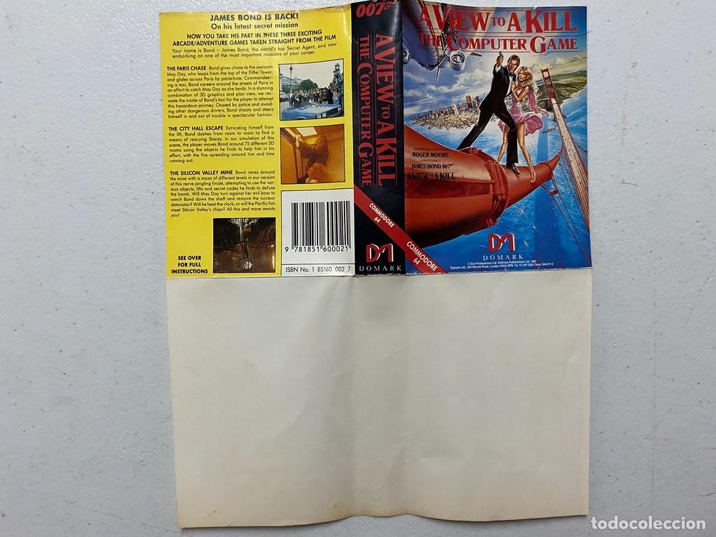 Videojuegos y consolas: JAMES BOND 007 - VIDEOJUEGO COMMODORE 64 - C-64 - Foto 5