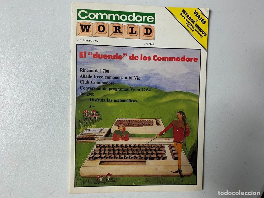 Videojuegos y consolas: COMMODORE WORLD N&ordm; 1 - REVISTA DE HARDWARE - SOFTWARE COMMODORE - Foto 1