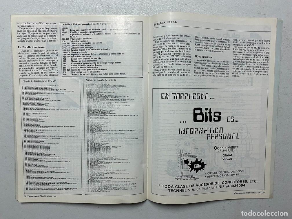 Videojuegos y consolas: COMMODORE WORLD N&ordm; 1 - REVISTA DE HARDWARE - SOFTWARE COMMODORE - Foto 9