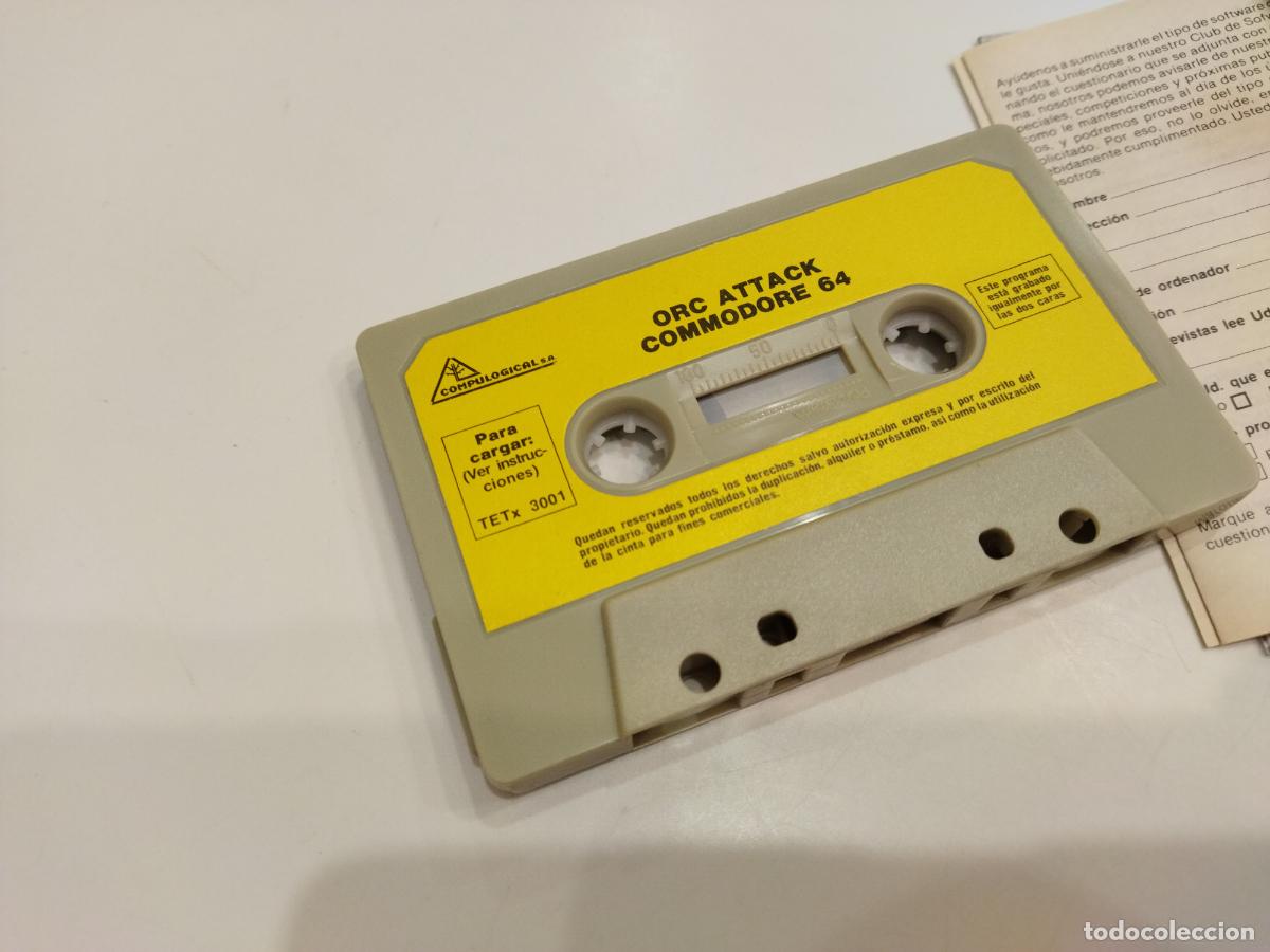Videojuegos y consolas: ORC ATTACK - JUEGO COMMODORE 64 C64 COMPLETO - COMPULOGICAL 1984 - EXCELENTE ESTADO - Foto 6