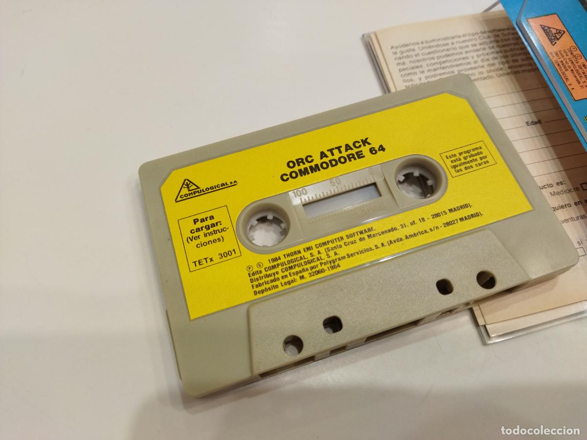 Videojuegos y consolas: ORC ATTACK - JUEGO COMMODORE 64 C64 COMPLETO - COMPULOGICAL 1984 - EXCELENTE ESTADO - Foto 7