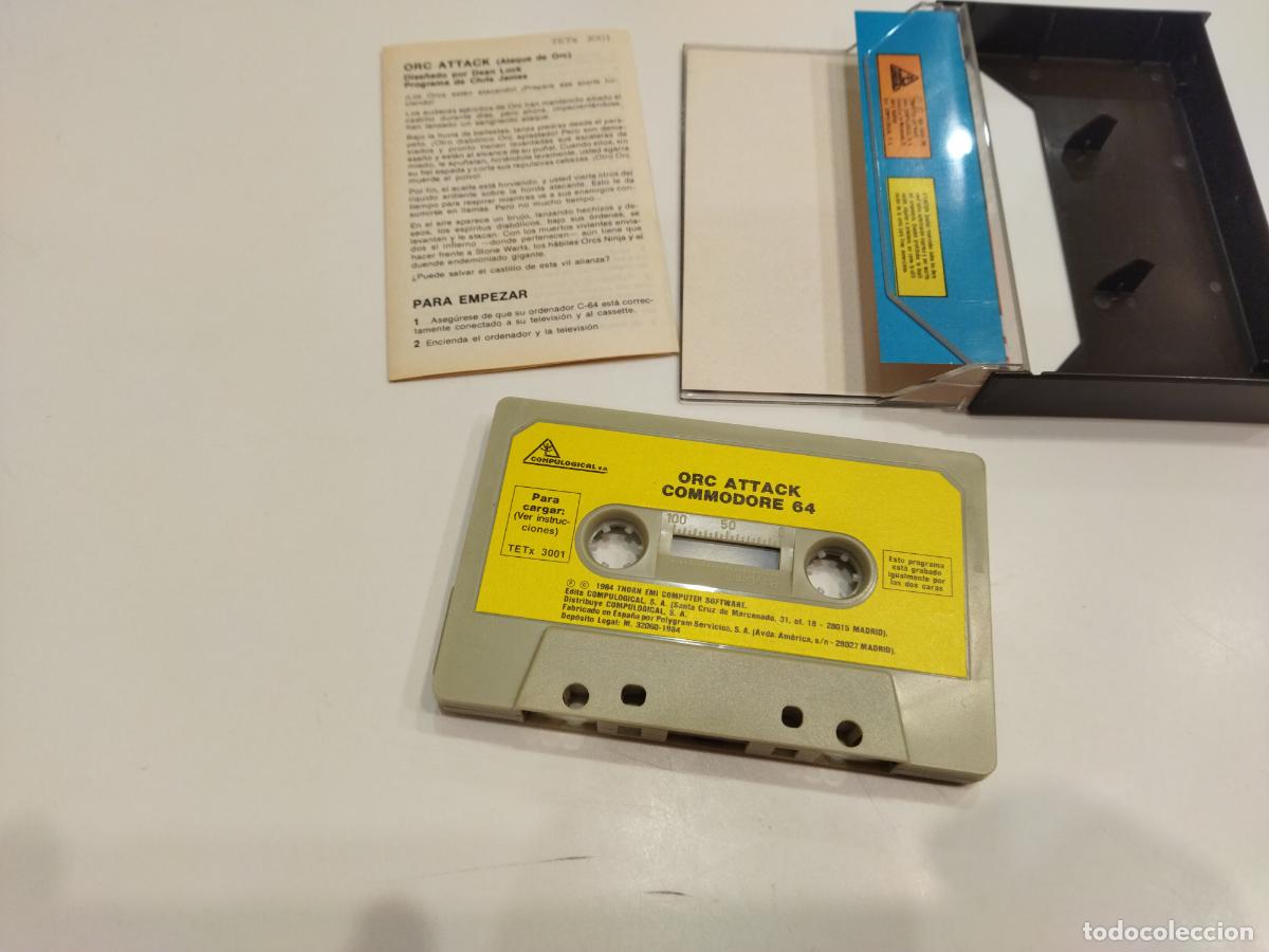 Videojuegos y consolas: ORC ATTACK - JUEGO COMMODORE 64 C64 COMPLETO - COMPULOGICAL 1984 - EXCELENTE ESTADO - Foto 8