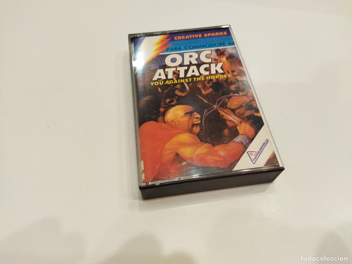 Videojuegos y consolas: ORC ATTACK - JUEGO COMMODORE 64 C64 COMPLETO - COMPULOGICAL 1984 - EXCELENTE ESTADO - Foto 1