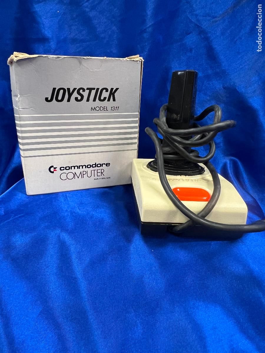 Videojuegos y consolas: Joystick Commodore C-1311 con caja original - Foto 1