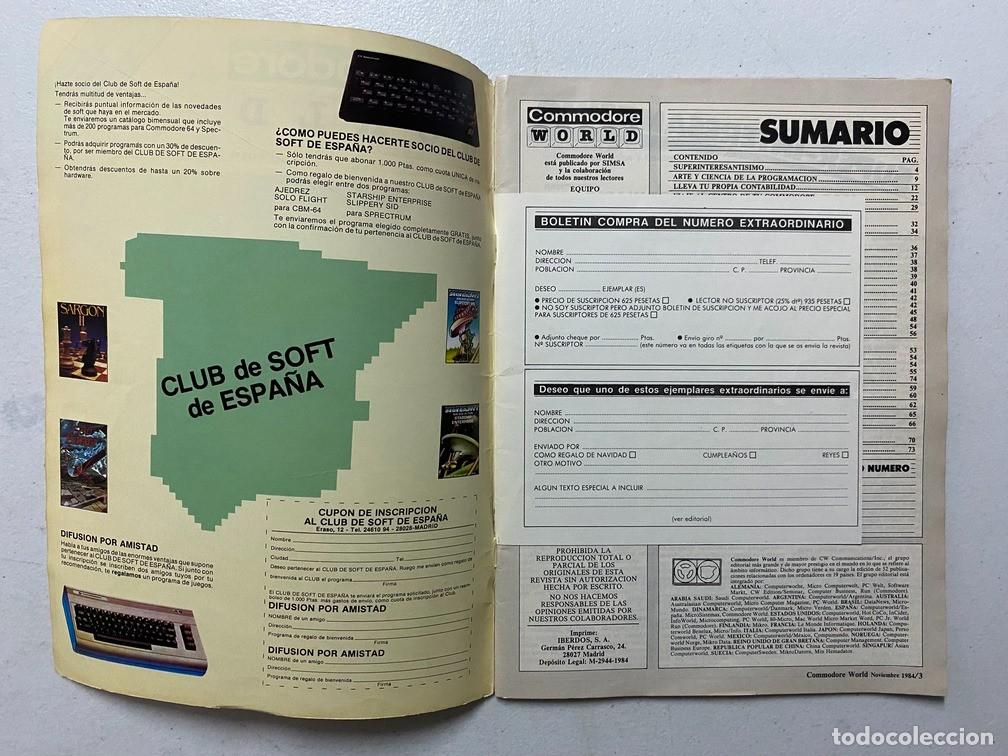 Videojuegos y consolas: COMMODORE WORLD N&ordm; 9 - REVISTA DE HARDWARE - SOFTWARE COMMODORE - Foto 4