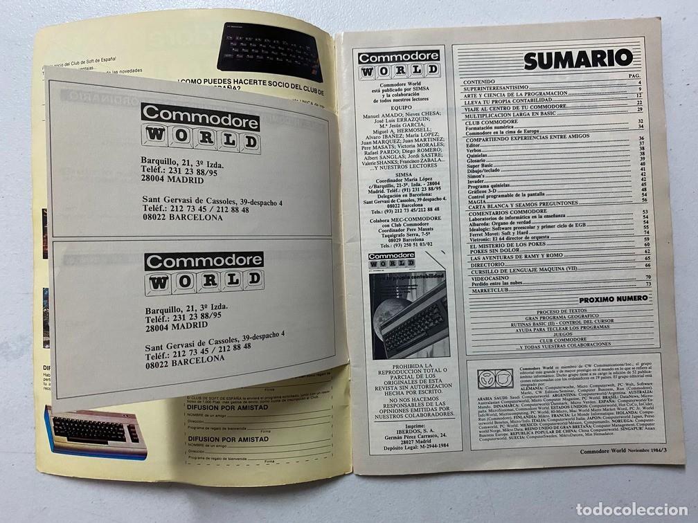 Videojuegos y consolas: COMMODORE WORLD N&ordm; 9 - REVISTA DE HARDWARE - SOFTWARE COMMODORE - Foto 5