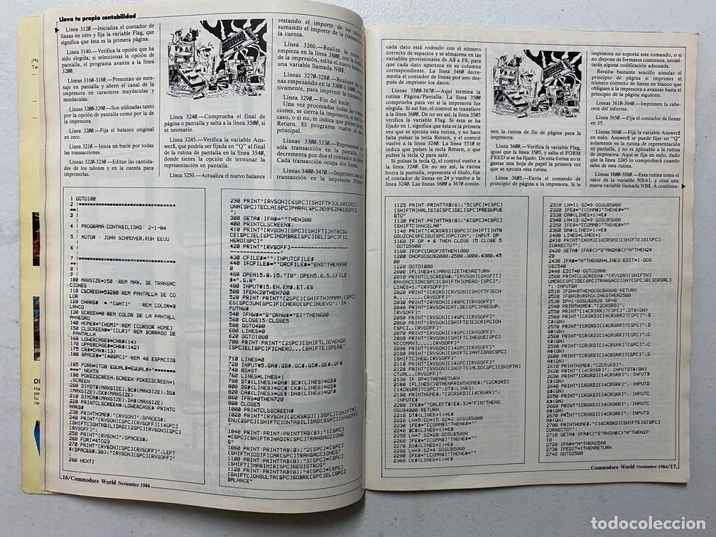 Videojuegos y consolas: COMMODORE WORLD N&ordm; 9 - REVISTA DE HARDWARE - SOFTWARE COMMODORE - Foto 8