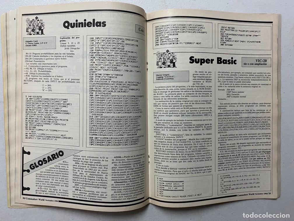 Videojuegos y consolas: COMMODORE WORLD N&ordm; 9 - REVISTA DE HARDWARE - SOFTWARE COMMODORE - Foto 13