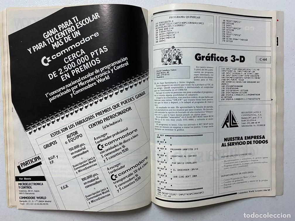 Videojuegos y consolas: COMMODORE WORLD N&ordm; 9 - REVISTA DE HARDWARE - SOFTWARE COMMODORE - Foto 14