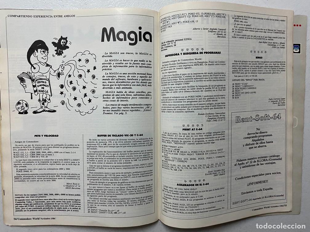 Videojuegos y consolas: COMMODORE WORLD N&ordm; 9 - REVISTA DE HARDWARE - SOFTWARE COMMODORE - Foto 17