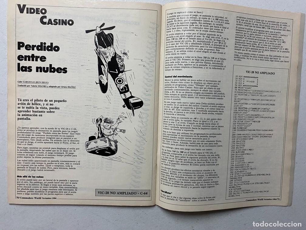 Videojuegos y consolas: COMMODORE WORLD N&ordm; 9 - REVISTA DE HARDWARE - SOFTWARE COMMODORE - Foto 19