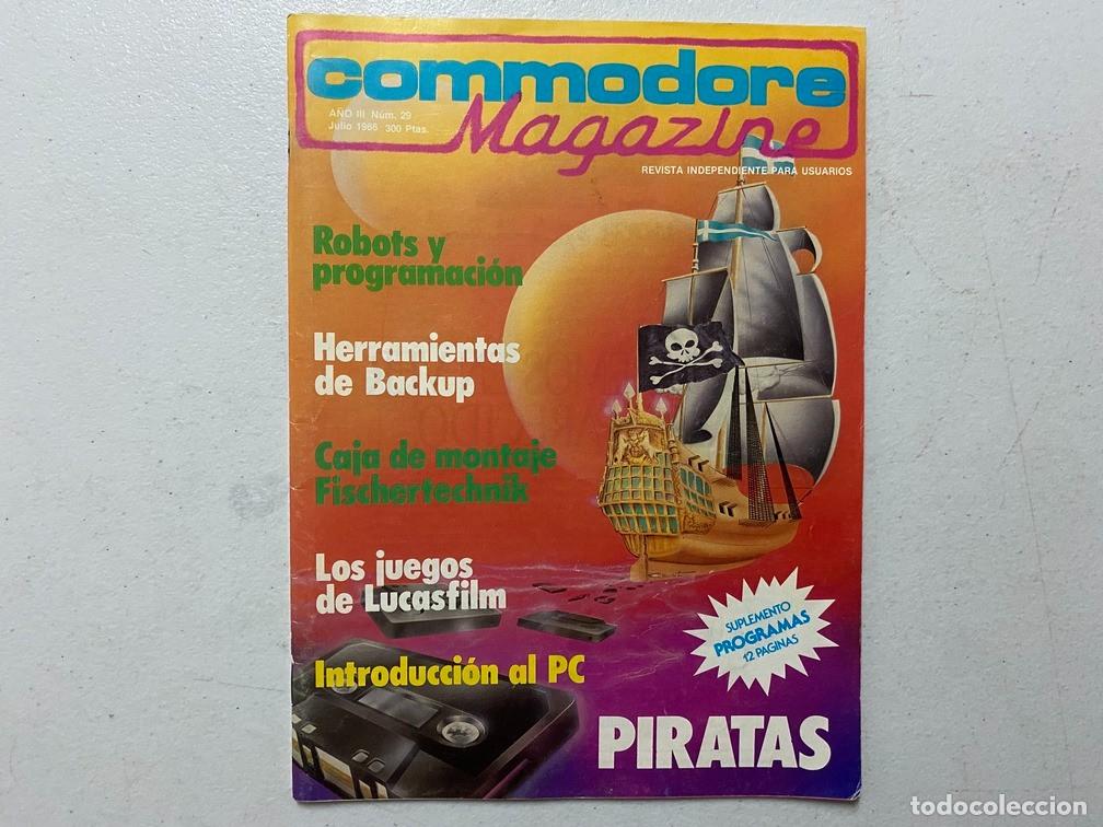 Videojuegos y consolas: COMMODORE MAGAZINE N&ordm; 29 - REVISTA DE HARDWARE - SOFTWARE COMMODORE - Foto 1