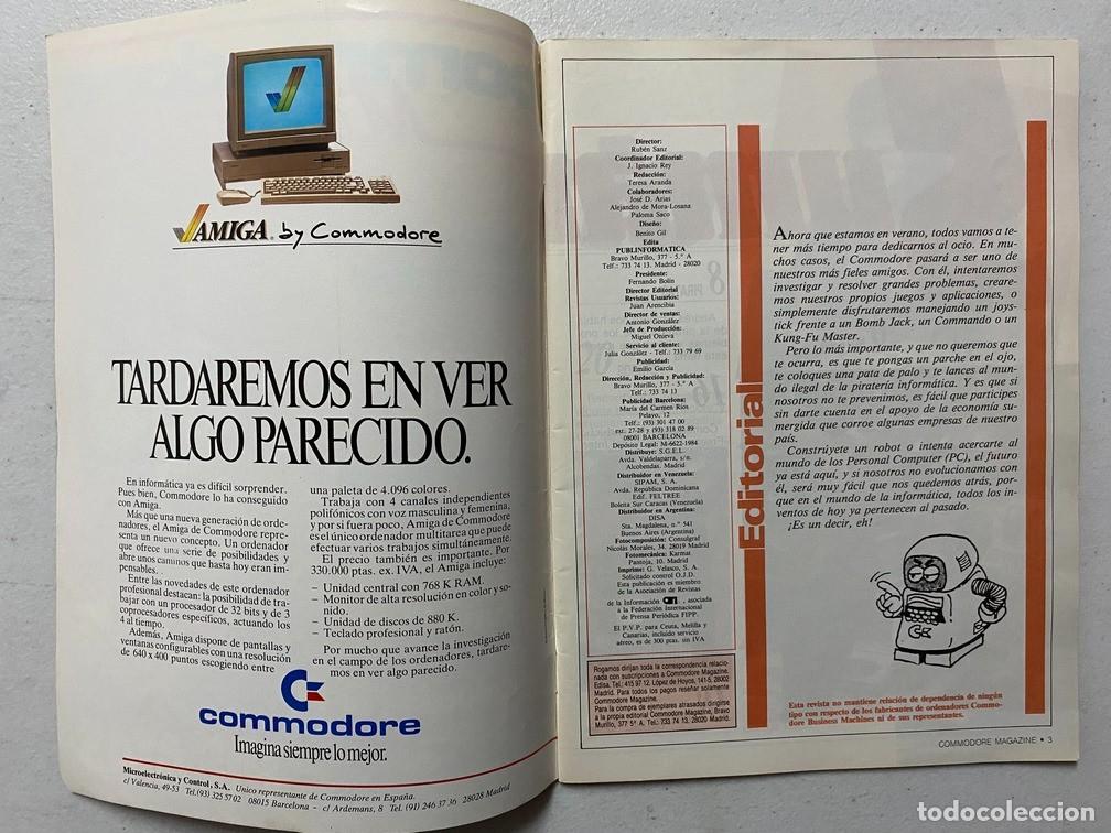Videojuegos y consolas: COMMODORE MAGAZINE N&ordm; 29 - REVISTA DE HARDWARE - SOFTWARE COMMODORE - Foto 4