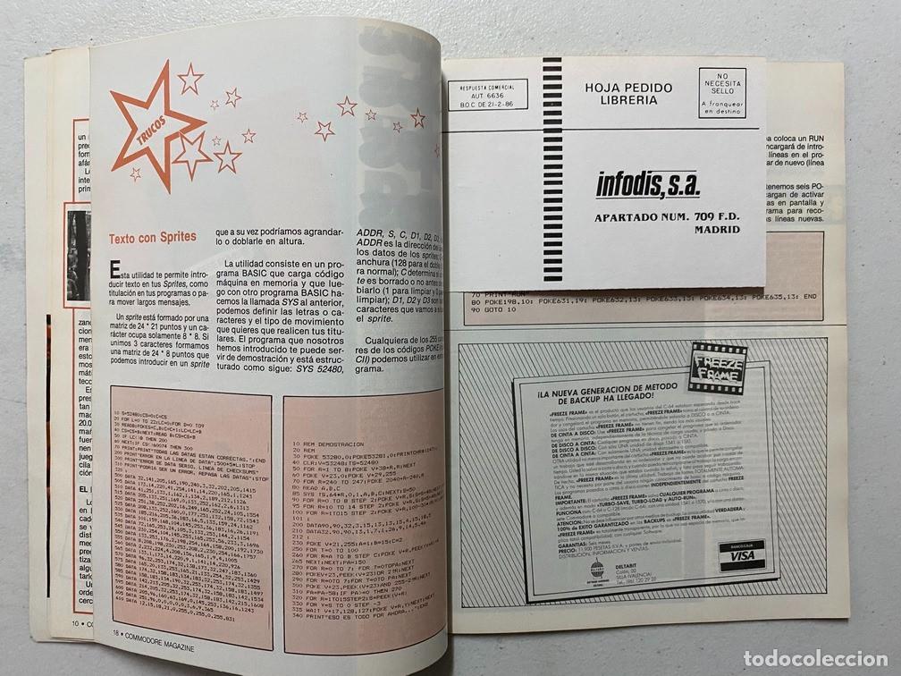 Videojuegos y consolas: COMMODORE MAGAZINE N&ordm; 29 - REVISTA DE HARDWARE - SOFTWARE COMMODORE - Foto 8