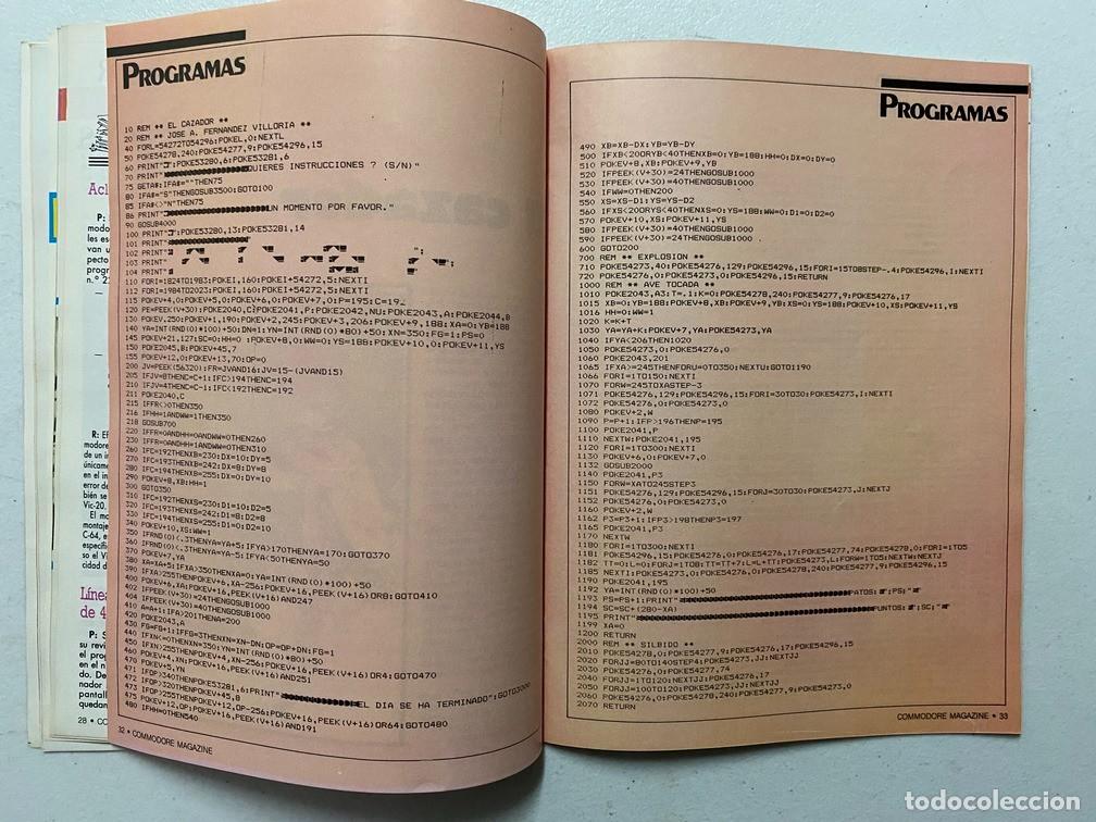 Videojuegos y consolas: COMMODORE MAGAZINE N&ordm; 29 - REVISTA DE HARDWARE - SOFTWARE COMMODORE - Foto 12