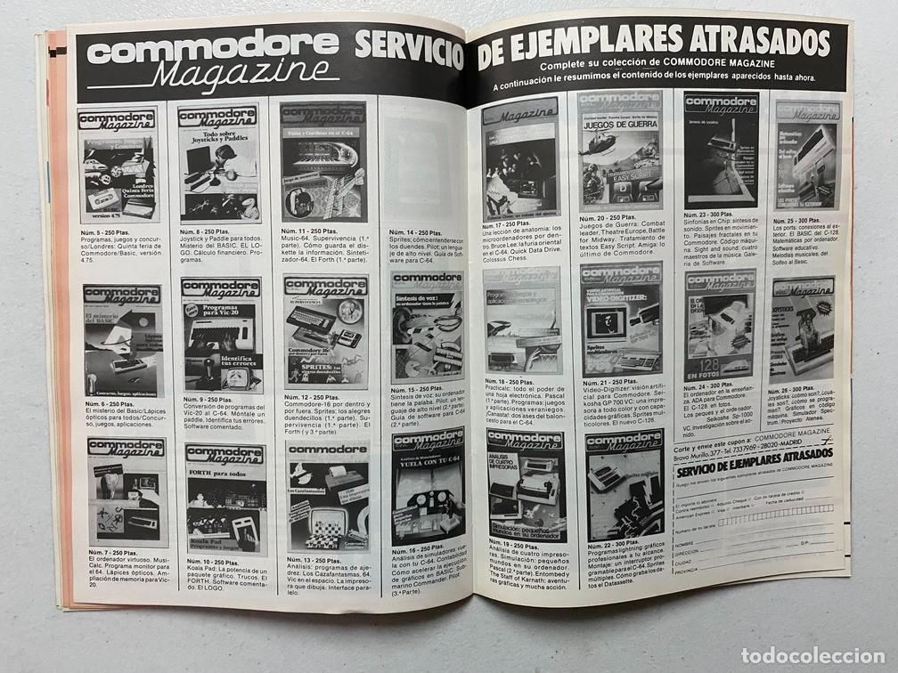 Videojuegos y consolas: COMMODORE MAGAZINE N&ordm; 29 - REVISTA DE HARDWARE - SOFTWARE COMMODORE - Foto 14