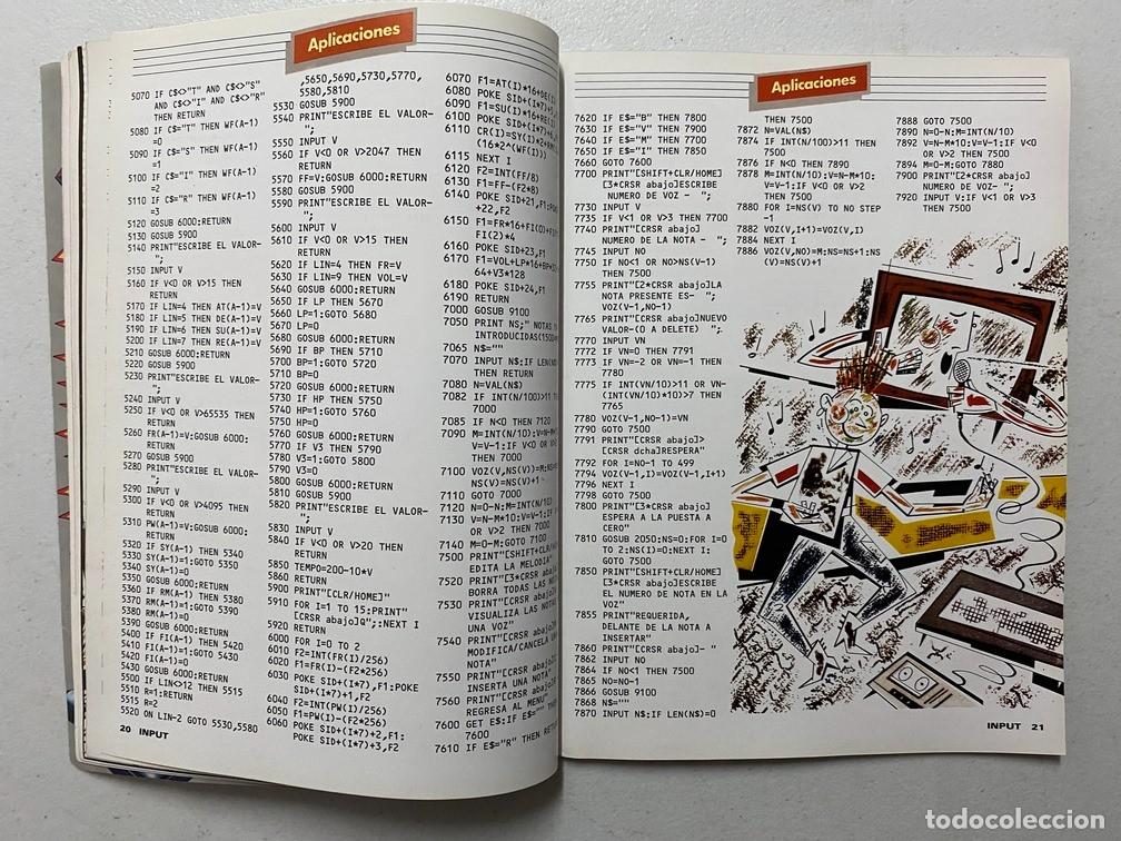Videojuegos y consolas: INPUT COMMODORE N&ordm; 8 - REVISTA DE HARDWARE - SOFTWARE COMMODORE - Foto 7